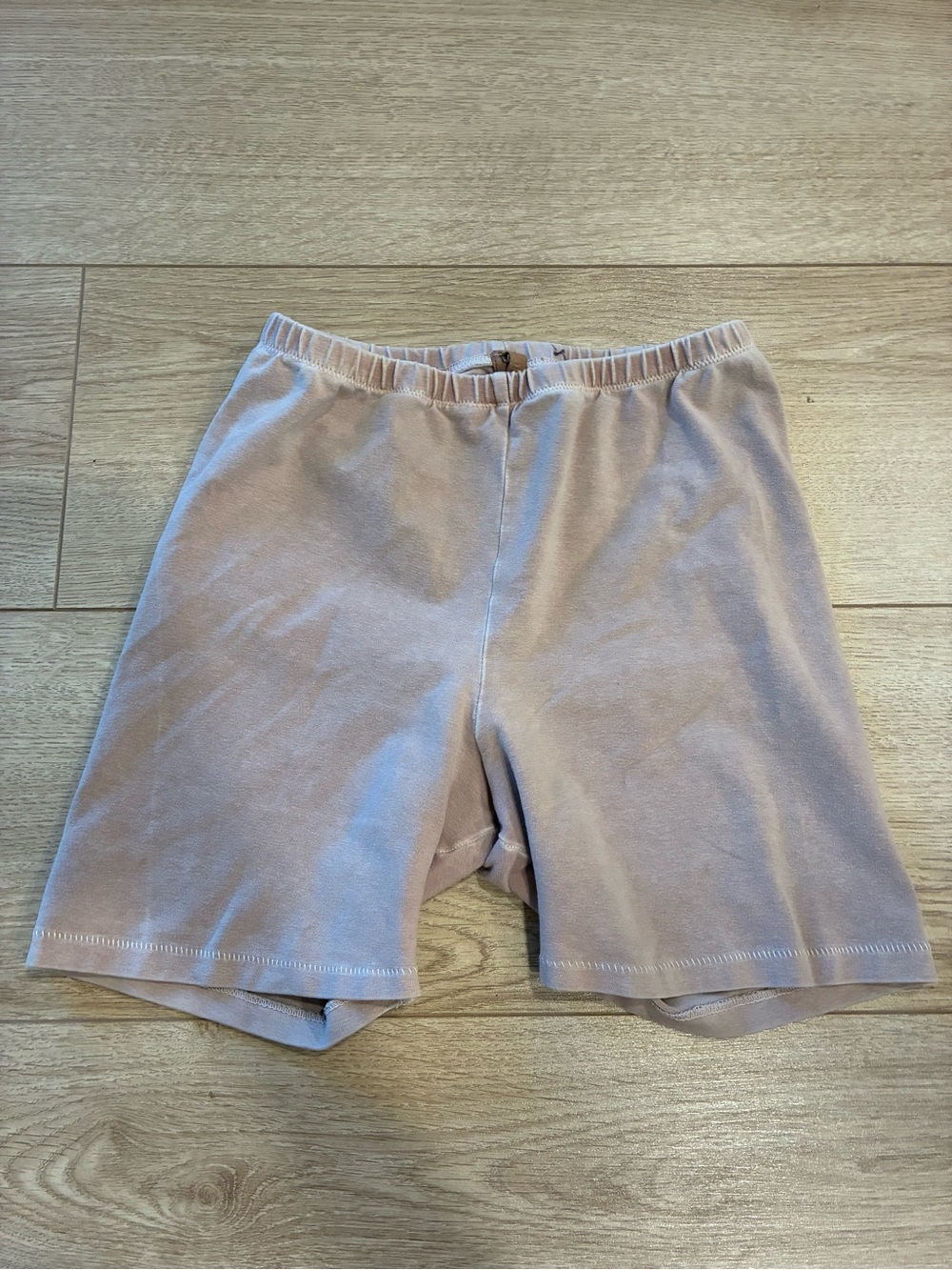 Skims Women’s Outdoor Biker Short Pink Pull On Cotton Blend Size S *READ